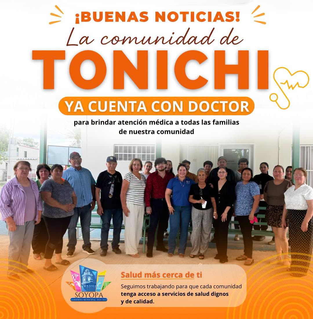 ¡BUENAS NOTICIAS PARA TONICHI!